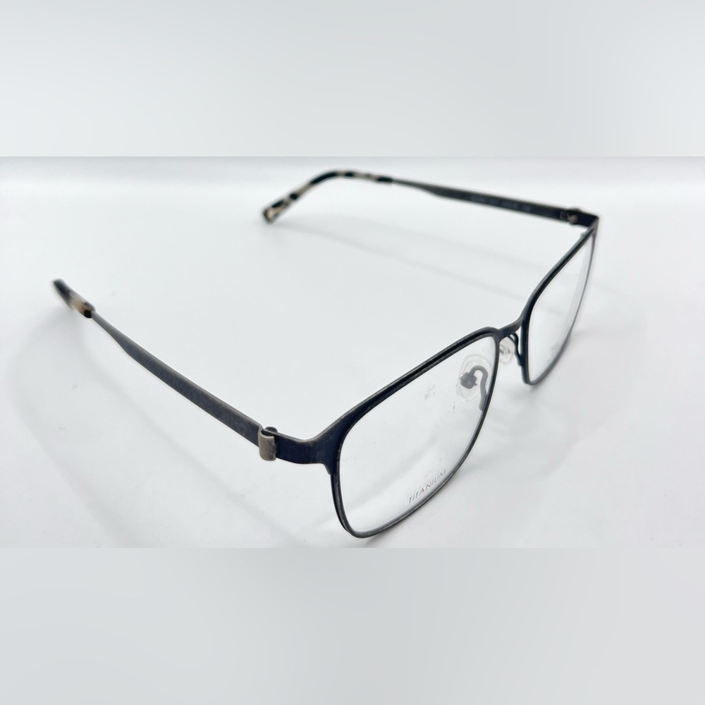 TLG NU034 Black Gunmetal Oval Sunglasses Frames Only